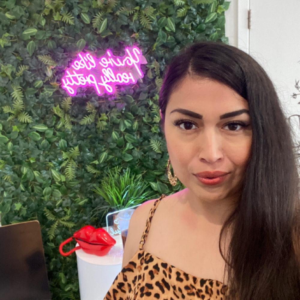 Sandy Teran at Gina's Hair Studio in Eagle pass, TX