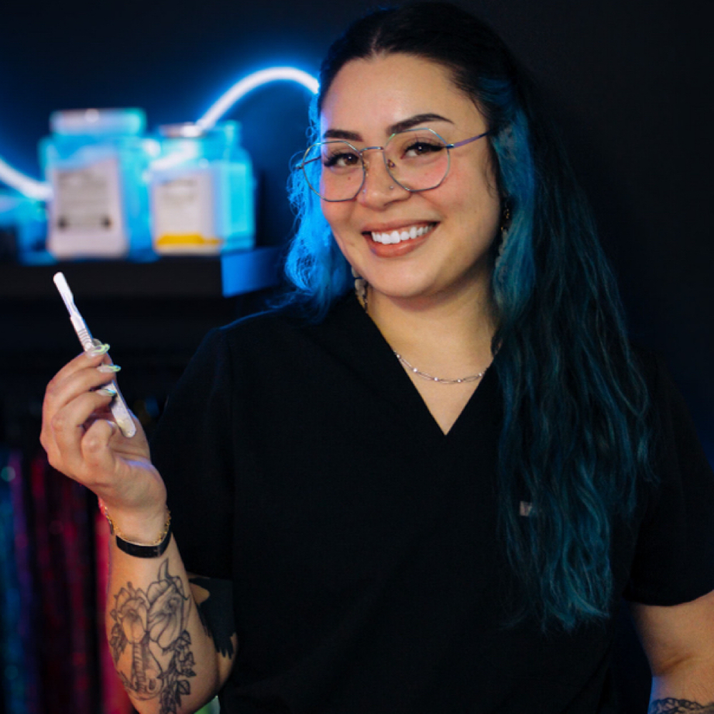 Ariana Rutherford at Alchemy Skin Co in La Vista, NE