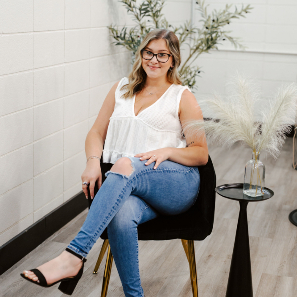Issy Pistner at Rooted & Co. in St. Marys, PA