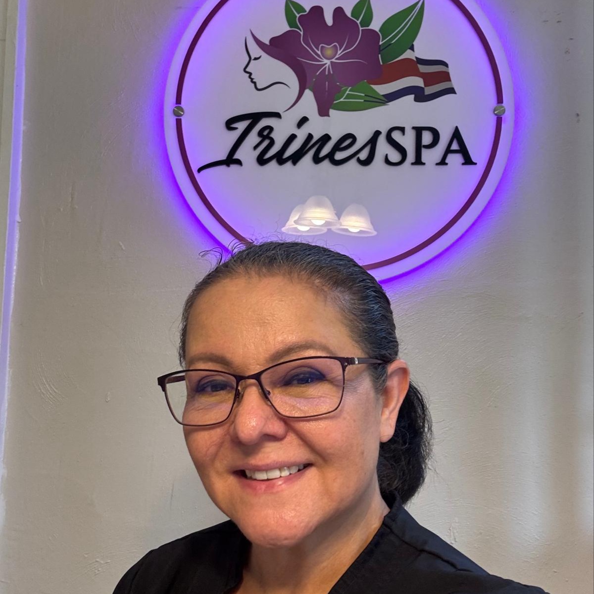 Iris Hernandez Berrocal at Irines Spa in Roanoke, VA