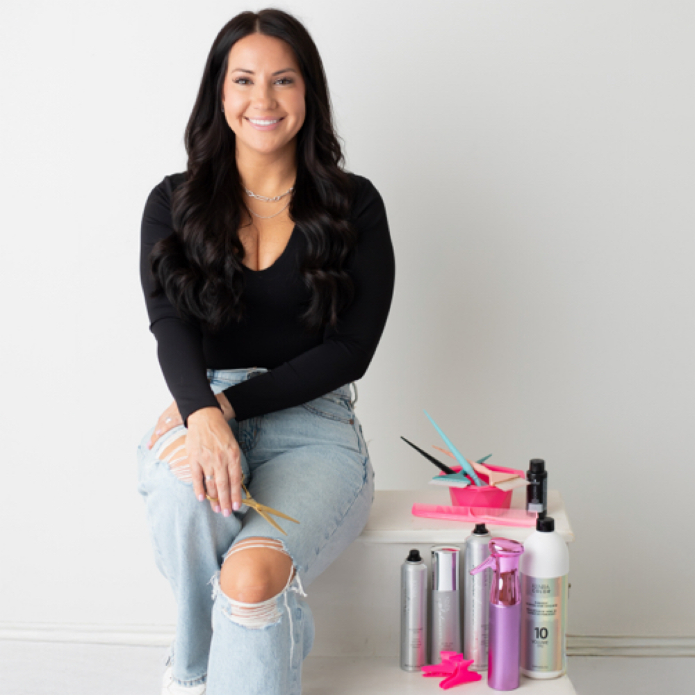 Brittany Armstrong at Brittany Armstrong Hair Co in Weatherford, TX