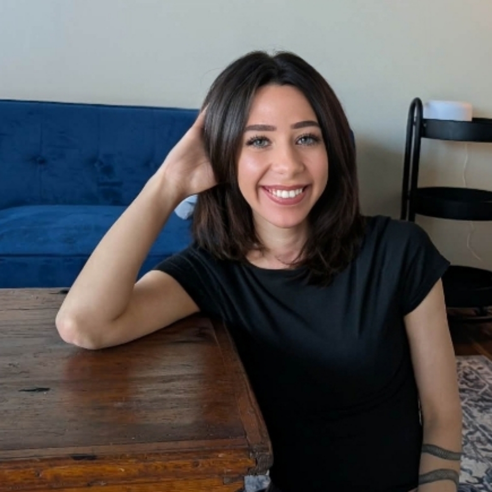 Layla Mughrabi at Velaris Beauty Lounge in Champaign, IL
