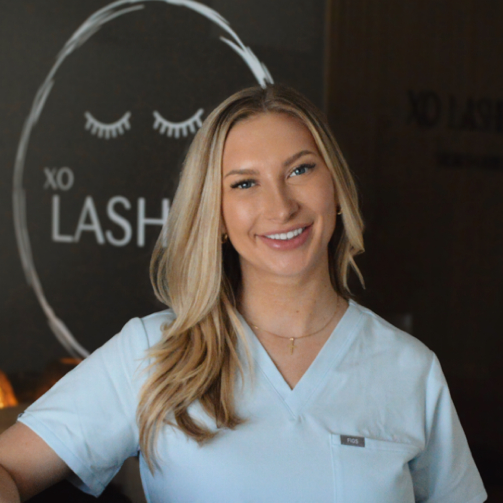 Victoria Belman at xo lashes & co in Hartland, WI