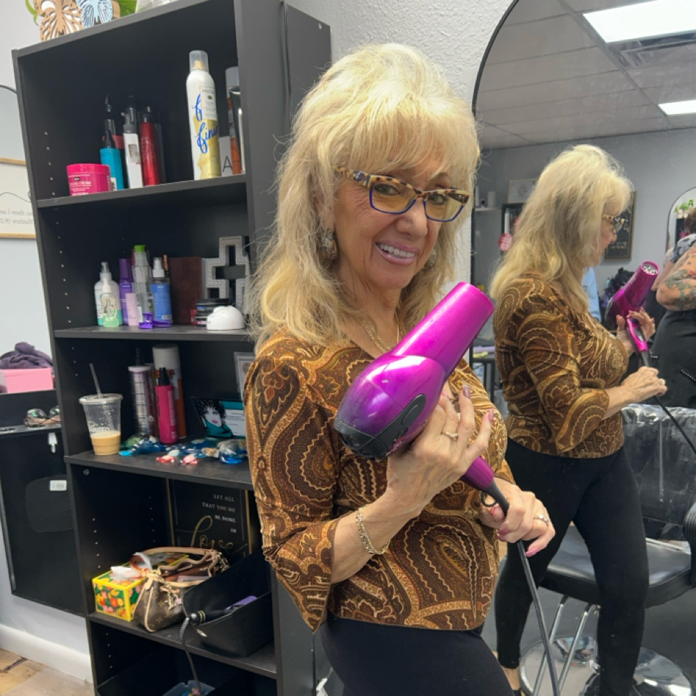 Nina Ierome at Sanctified Salon and Spa in Micco, FL