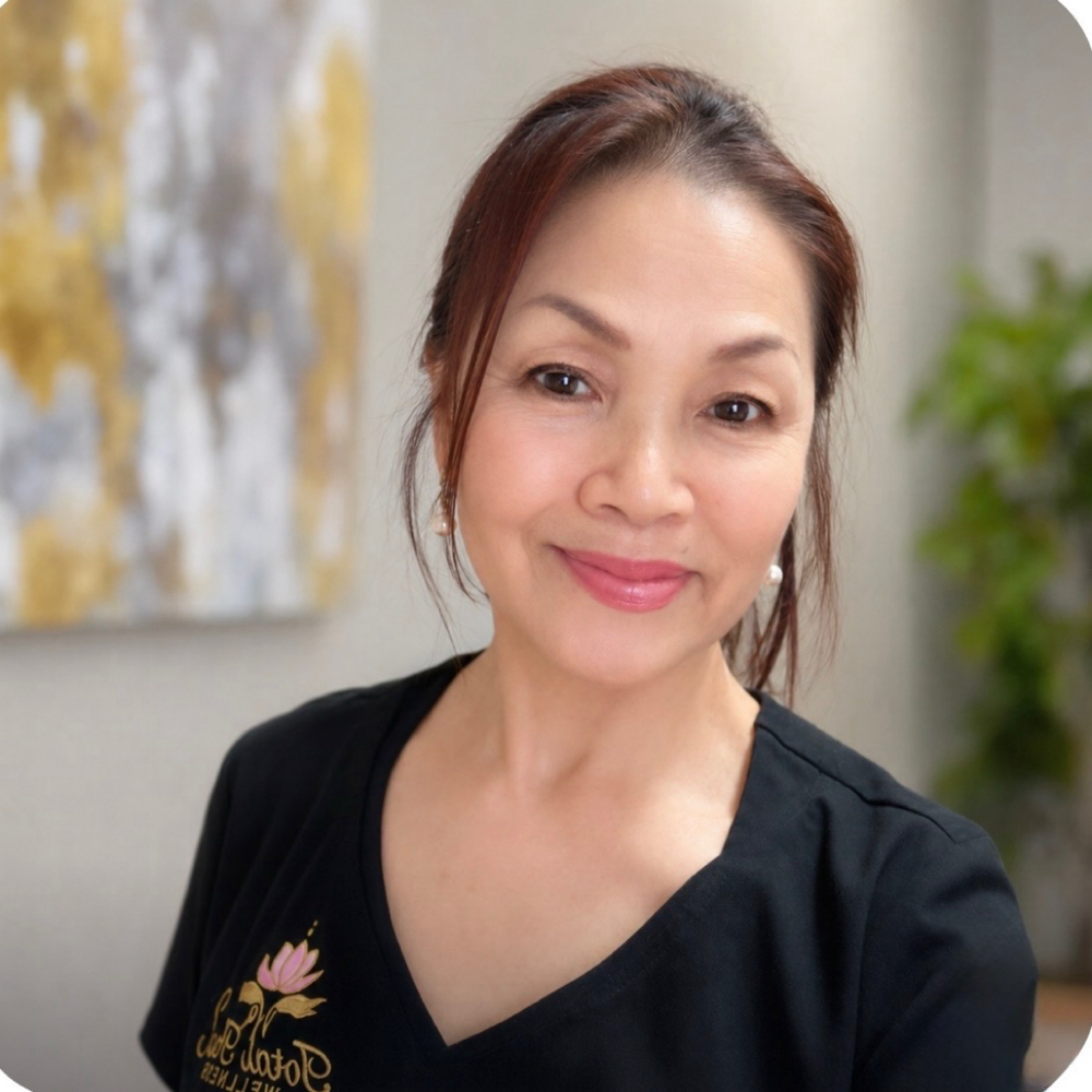 Pimpen Tolar at Total Thai Wellness in Martinez, GA