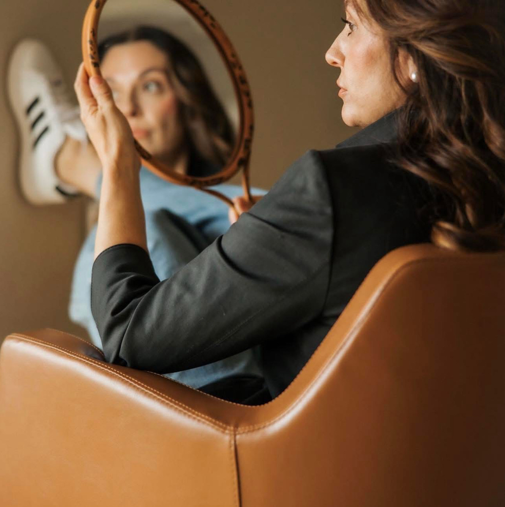 Laura Keister at Foiled Hair Studio in York, PA