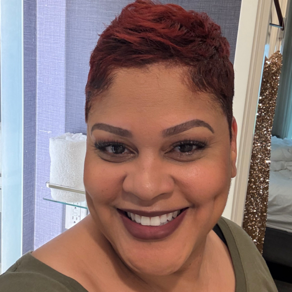 Michelle Manuel (Owner~Stylist) at Michelle's Hair Studio in Belleville, IL