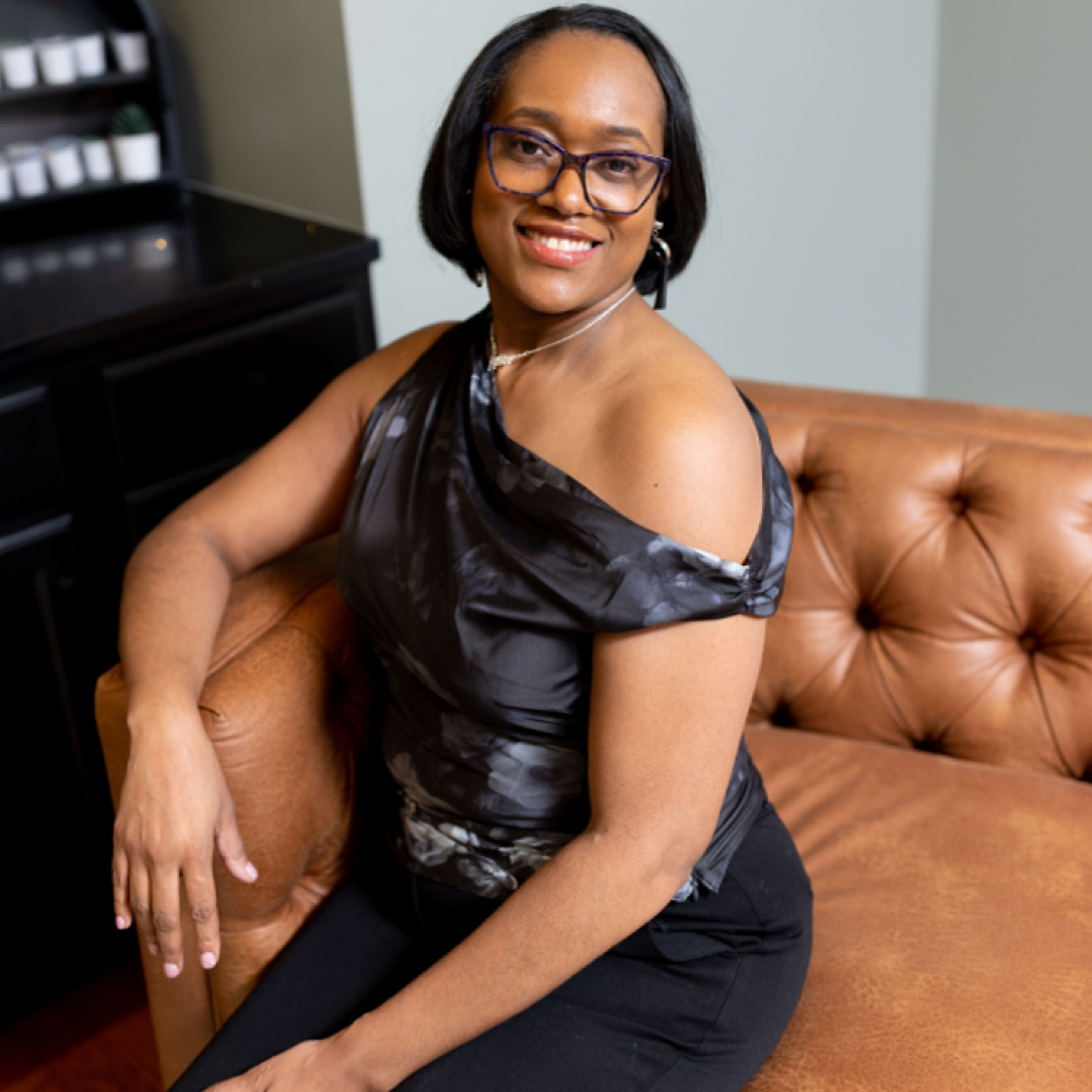 Ebony Smith at Lusso Hair Studio and Spa in Winston Salem, NC