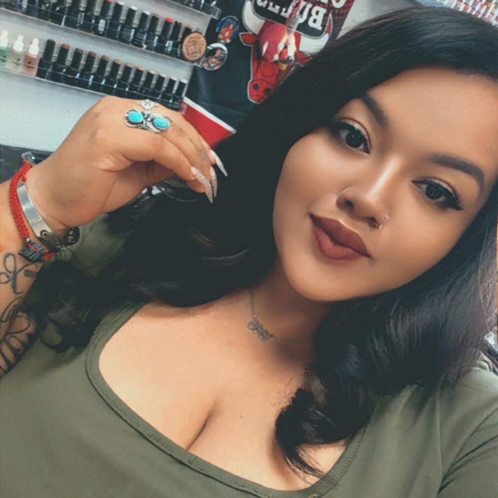 Agustina Leon at Eternal Beauty Lounge in Porterville, CA