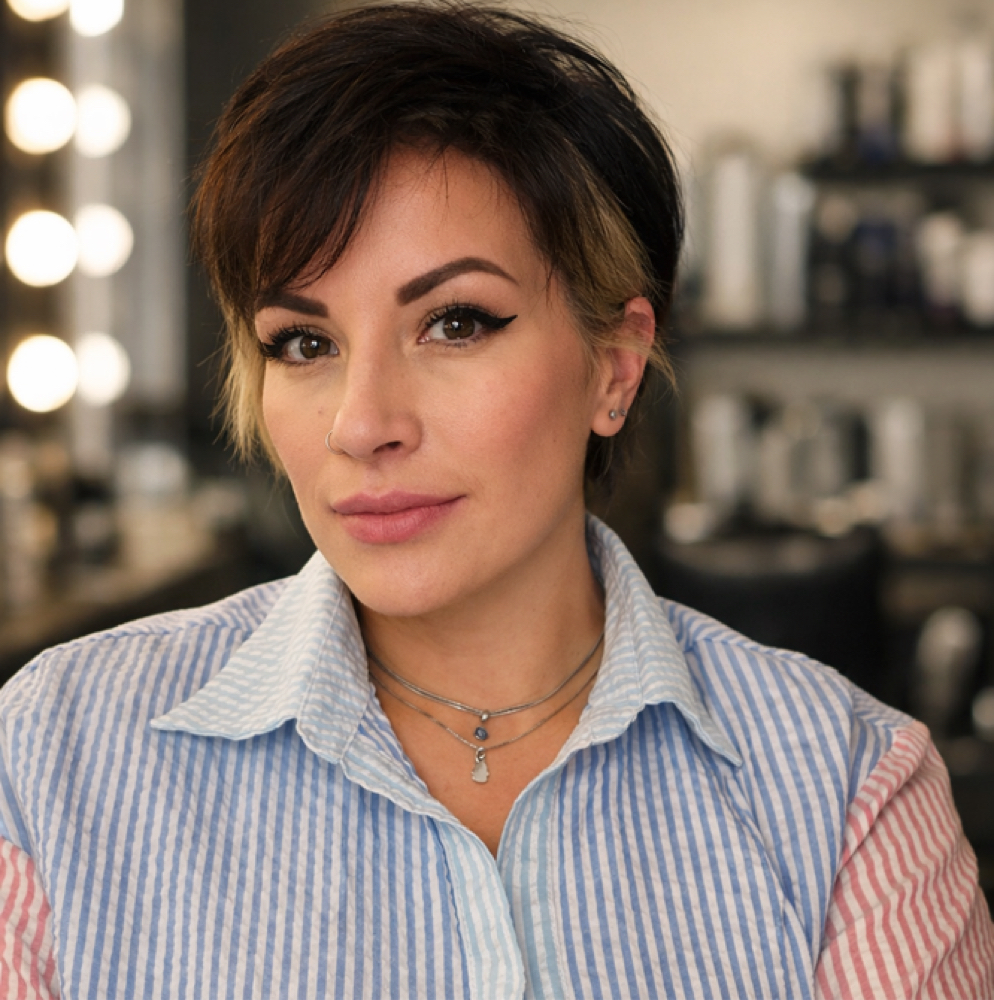 Circe Perez at Pure Glam Hair Studio in Moorpark, CA