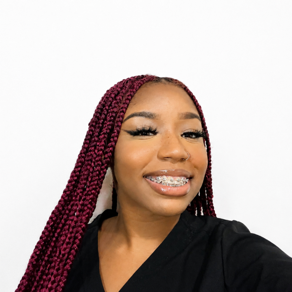 Aniya M. Walker at Monique's Beauty Bar in Charlotte, NC