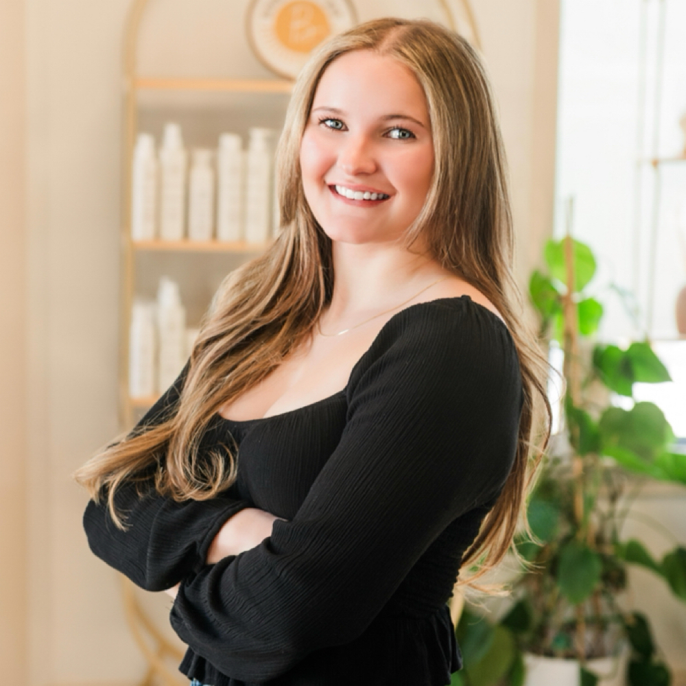 Haley Adamson at Boho Beauty Bar in Putnam, CT