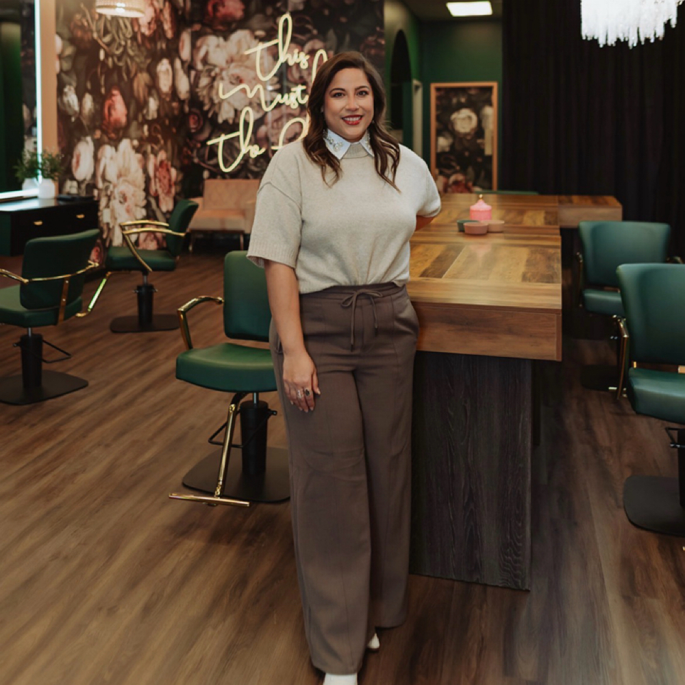 Laura Escobar at Signature Cuts in San Antonio, TX