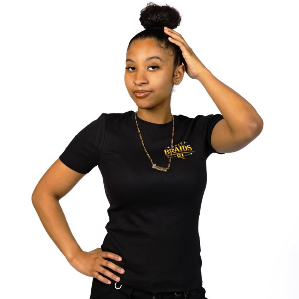 Jennesy Dume at Only Braids RI in North Providence, RI