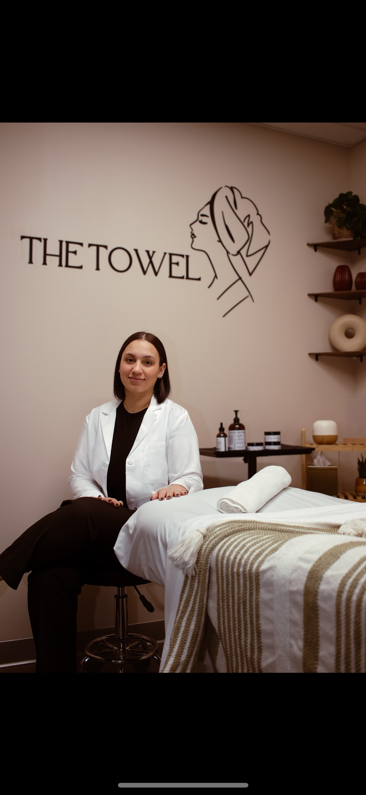 Jenasi Bello at THE TOWEL in Quincy, MA