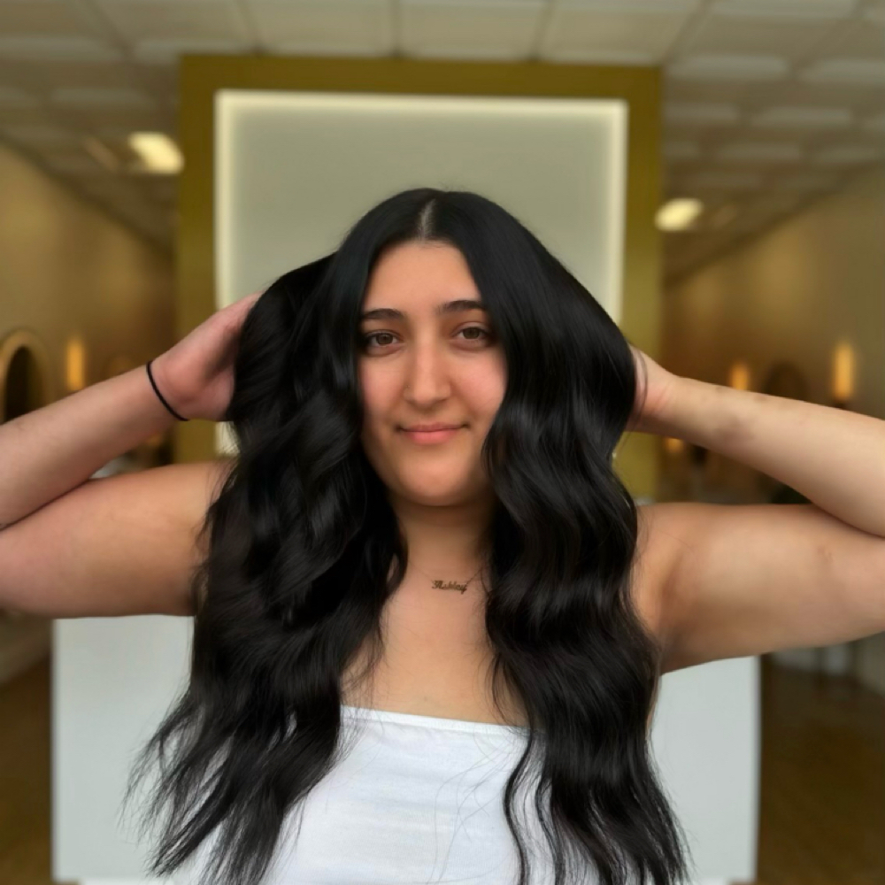 Ashley Hatzopoulos at Blown Away Hair Lounge in Spring Hill, FL