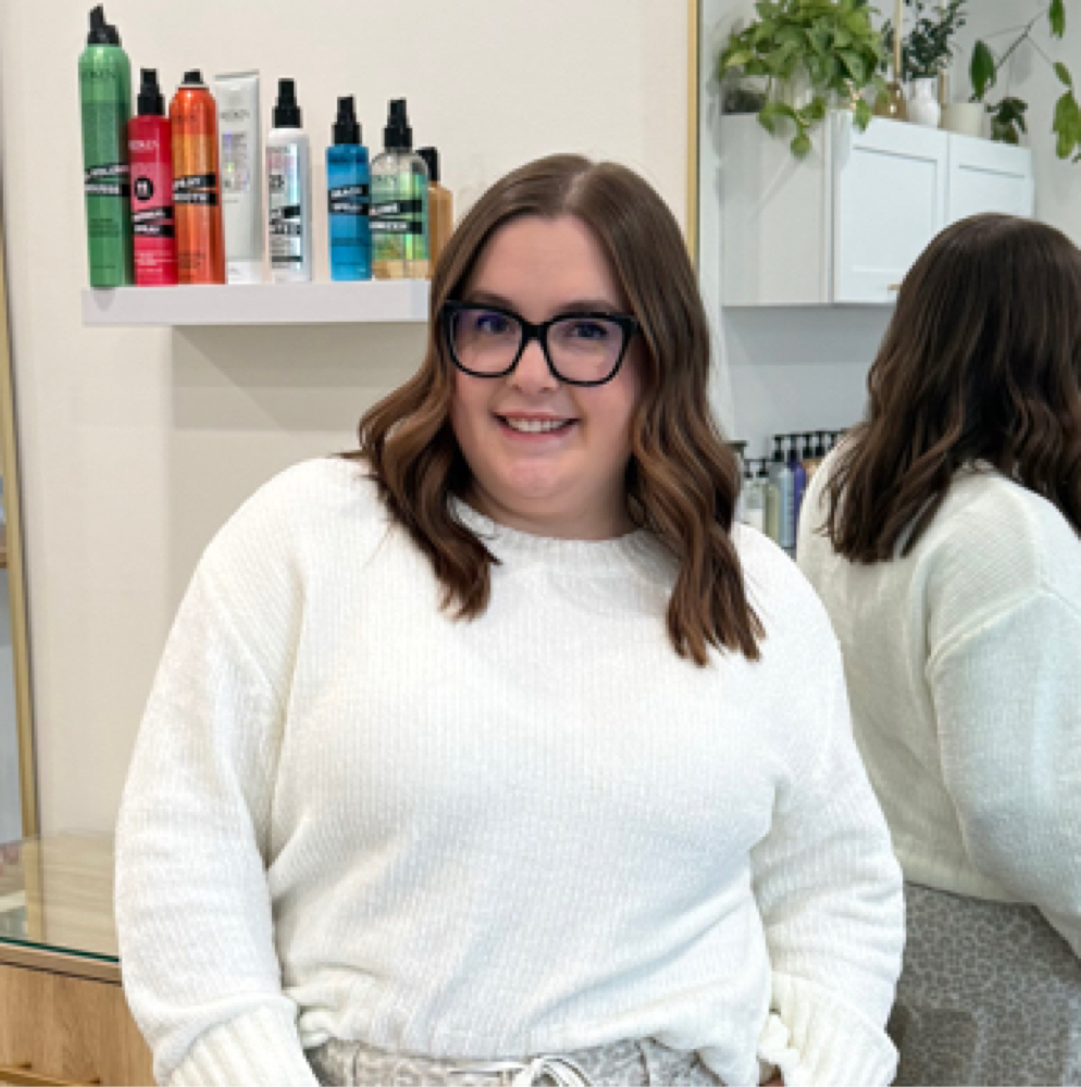 Sarah Guardino at Coastal Wave Salon in Gloucester, MA