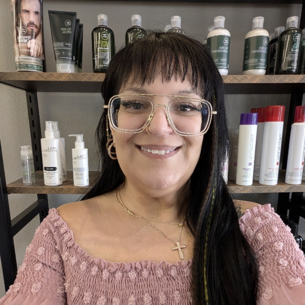 Mary Moore at Sanctified Salon and Spa in Micco, FL