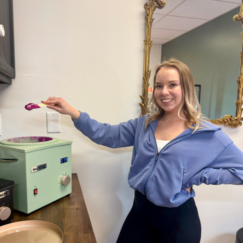 Chrissy Ochs at Divine Beauty Lounge in Poland, OH