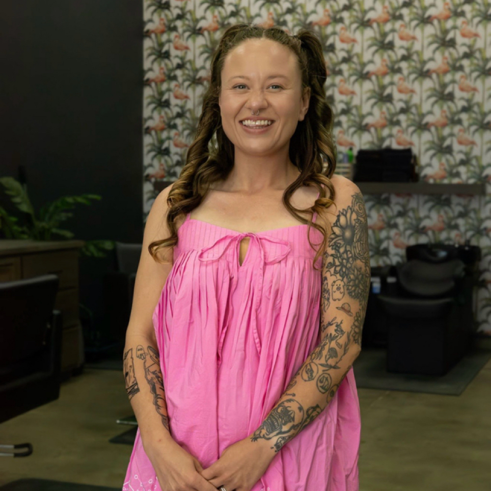 Angelica Pyle at SG Stylez Hair Salon in Wills Point, TX