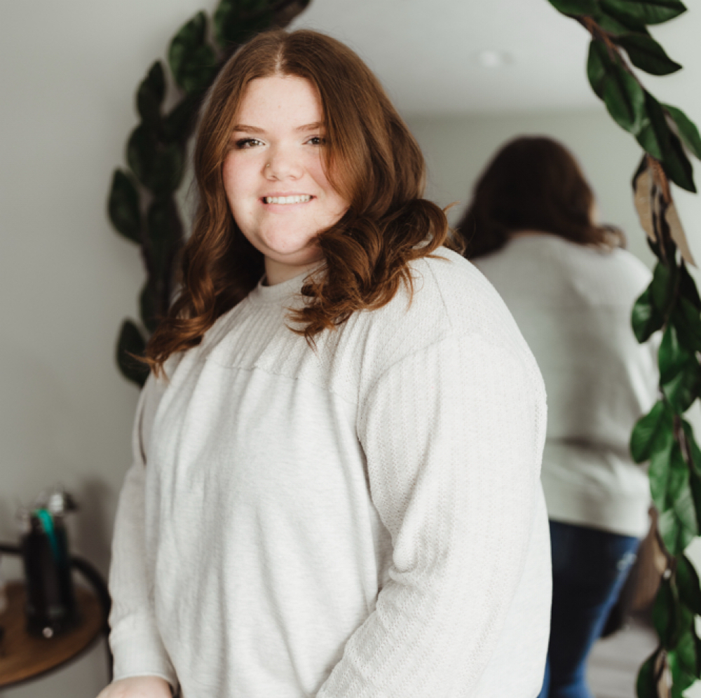 Hailey Miller at Truly Pampered Salon & Day Spa in Brockport, NY
