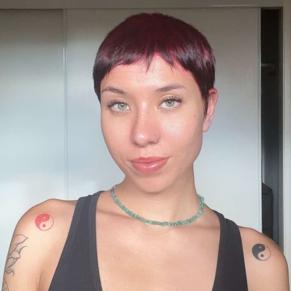 Nina Flood at The Cutting Zone Salon in Kailua, HI