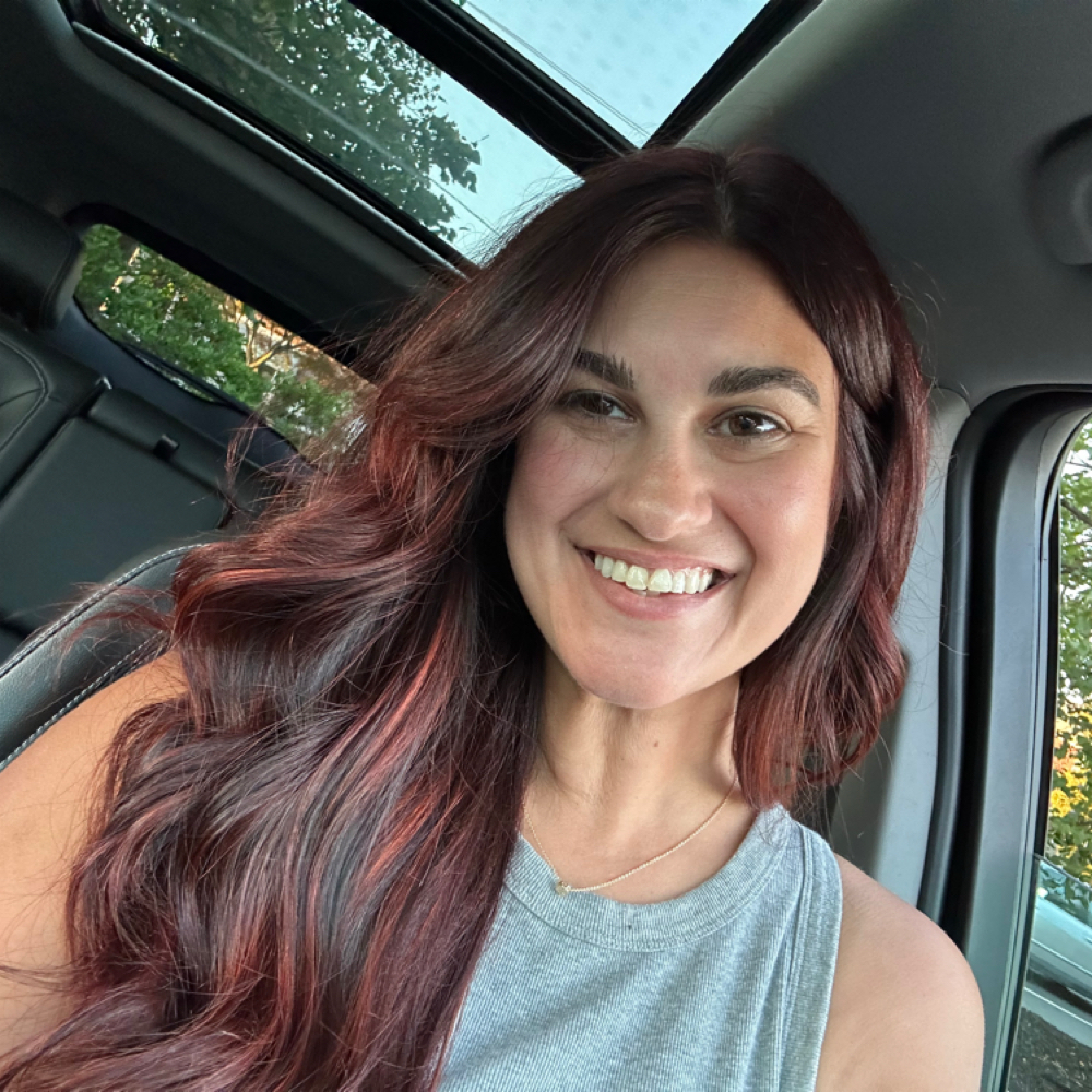 Cristina Guarraci at Lox Hair Studio in Linden, NJ