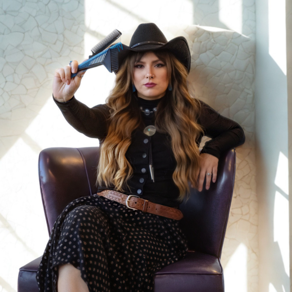 Kylene DeBow at Brushed Roots Salon in Round Rock, TX