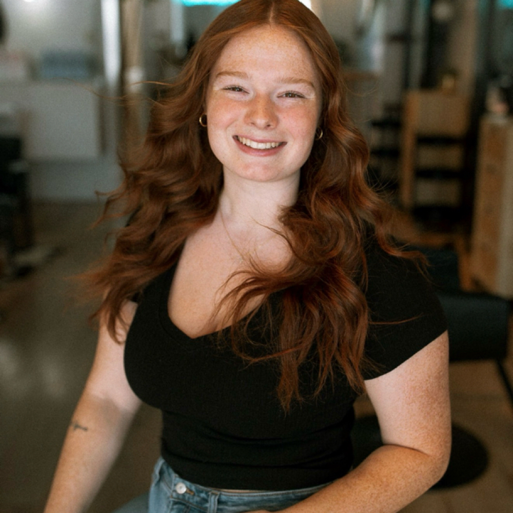 Grace Merry-Carreiro at influx salon in Merrimac, MA