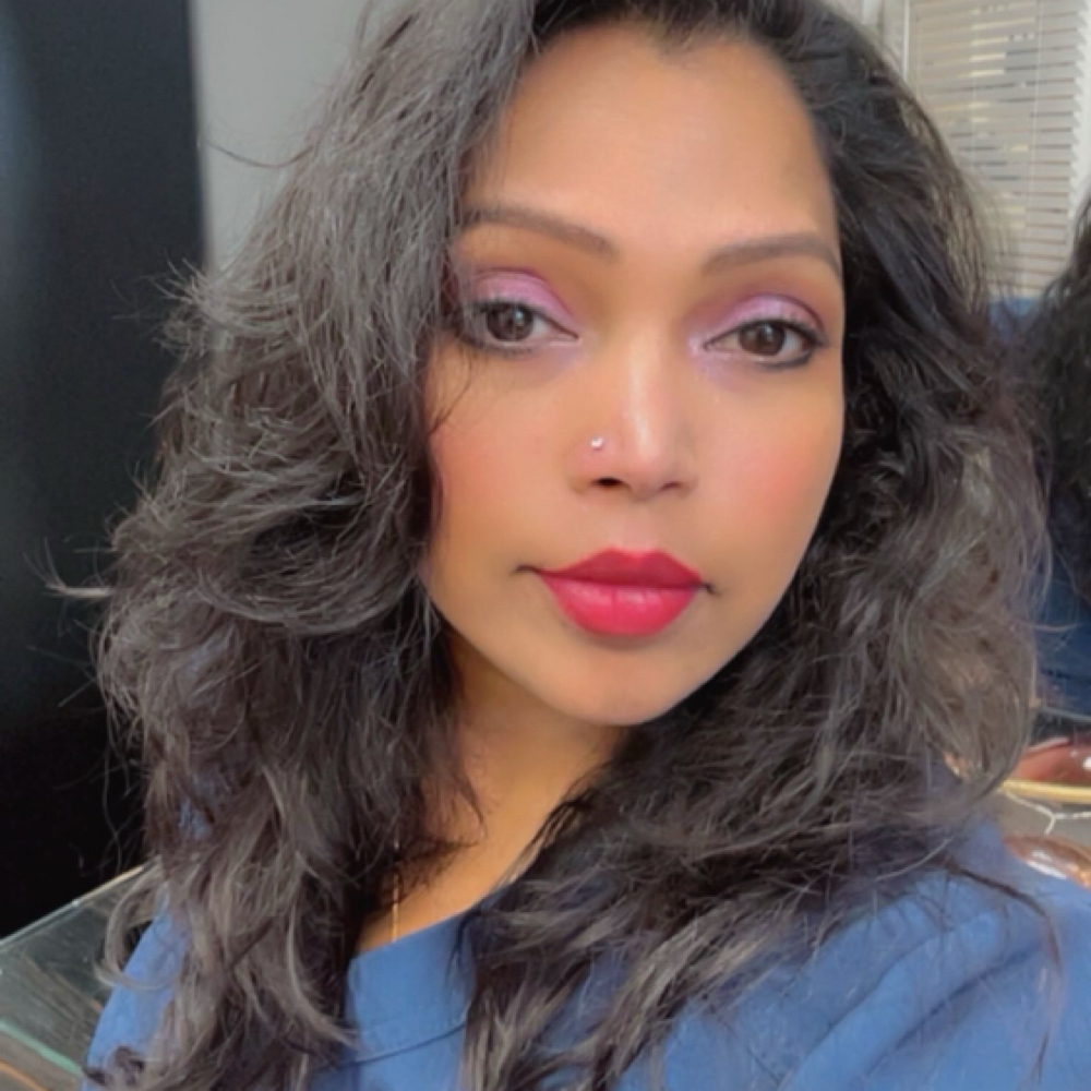 Mitali Banerjee at Angel Threading and Sugar Wax Salon in Marietta, GA
