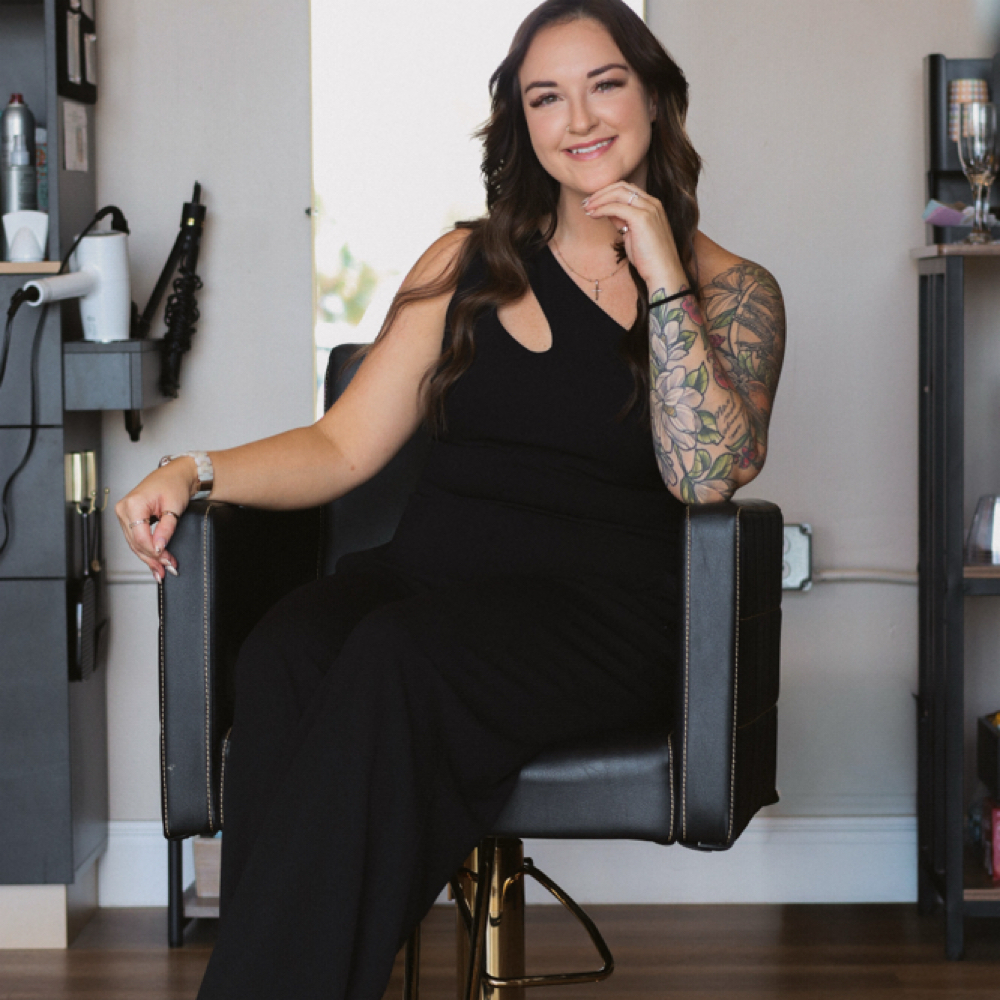 Rhiannon Blackmore at Blissful Reflections Beauty Bar in Eustis, FL