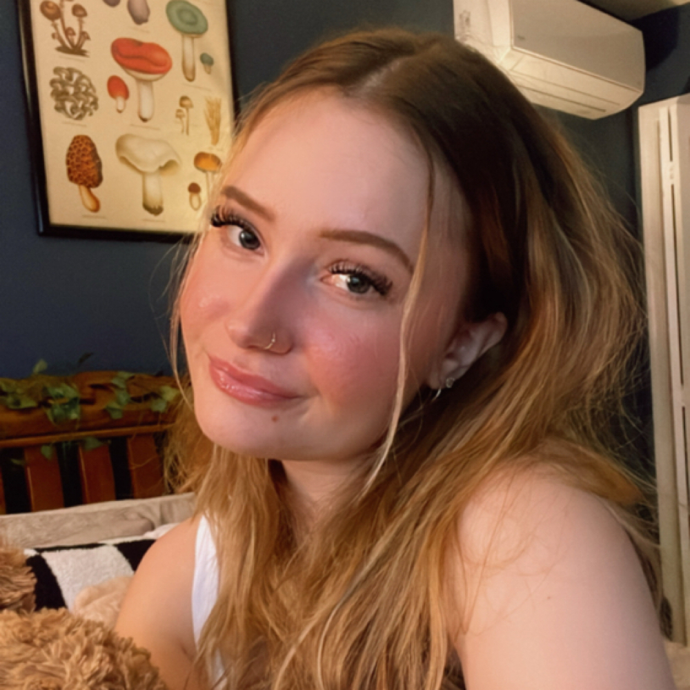 Sam McNally at Essence Hair Studio in Augusta, NJ
