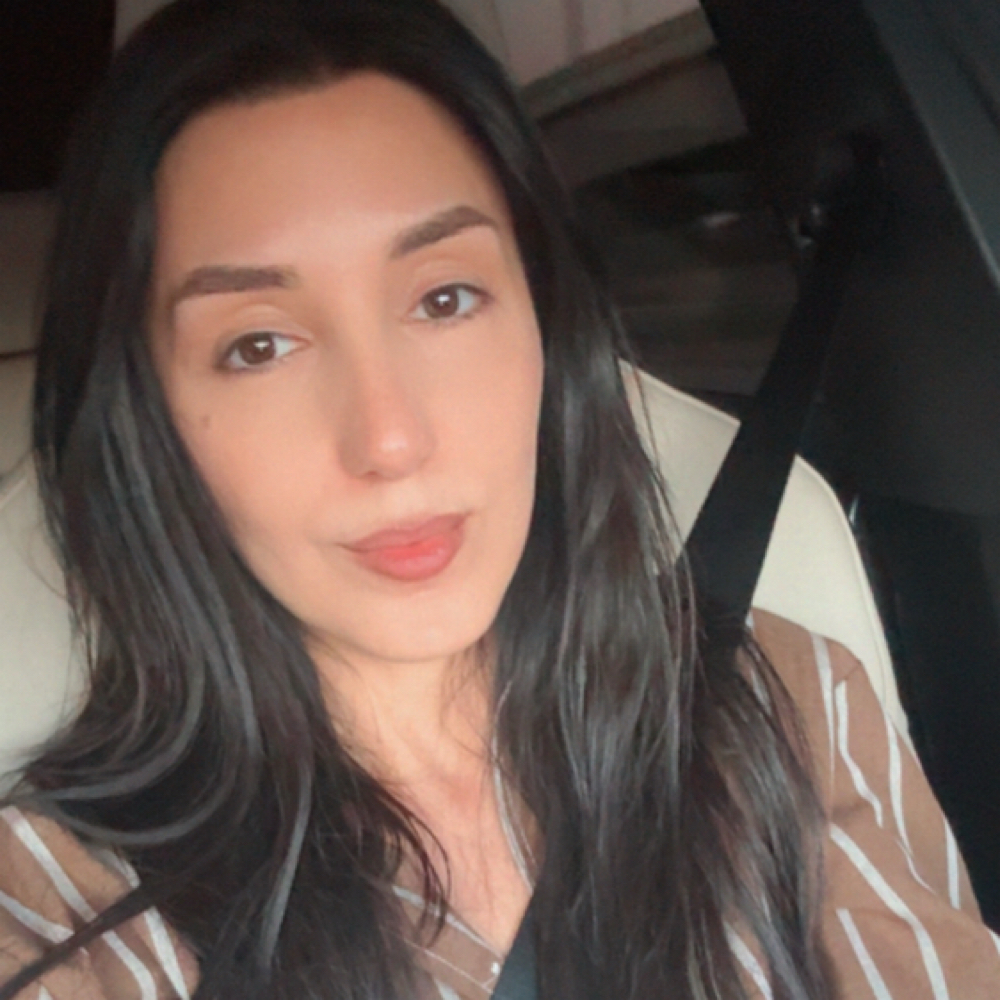 Naira Petrosian at OvsAnna Beauty in GLENDALE, CA