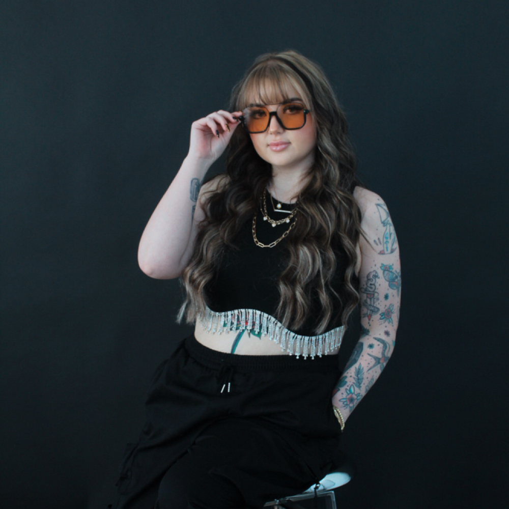 Sara McDowell at Whiplashed Studio in Greenfield, IN