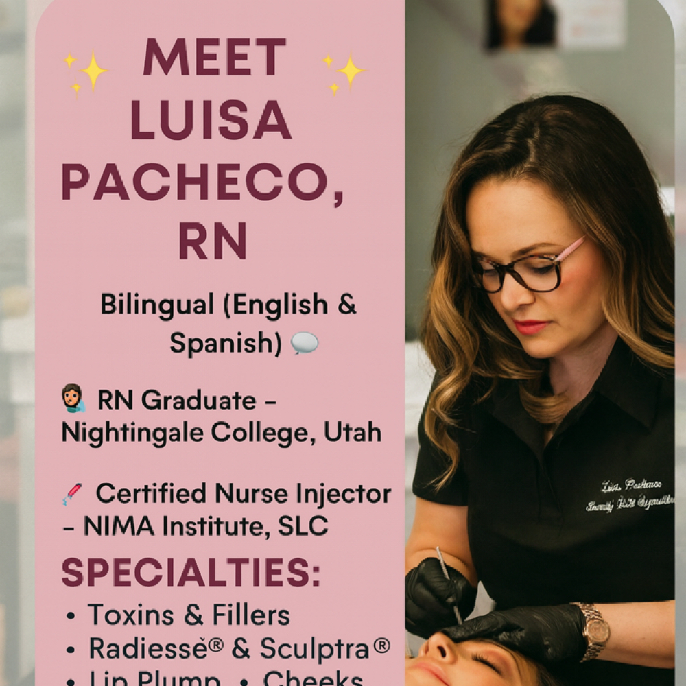 Luisa Pacheco at Bella Aesthetics By Luisa in Evanston, WY