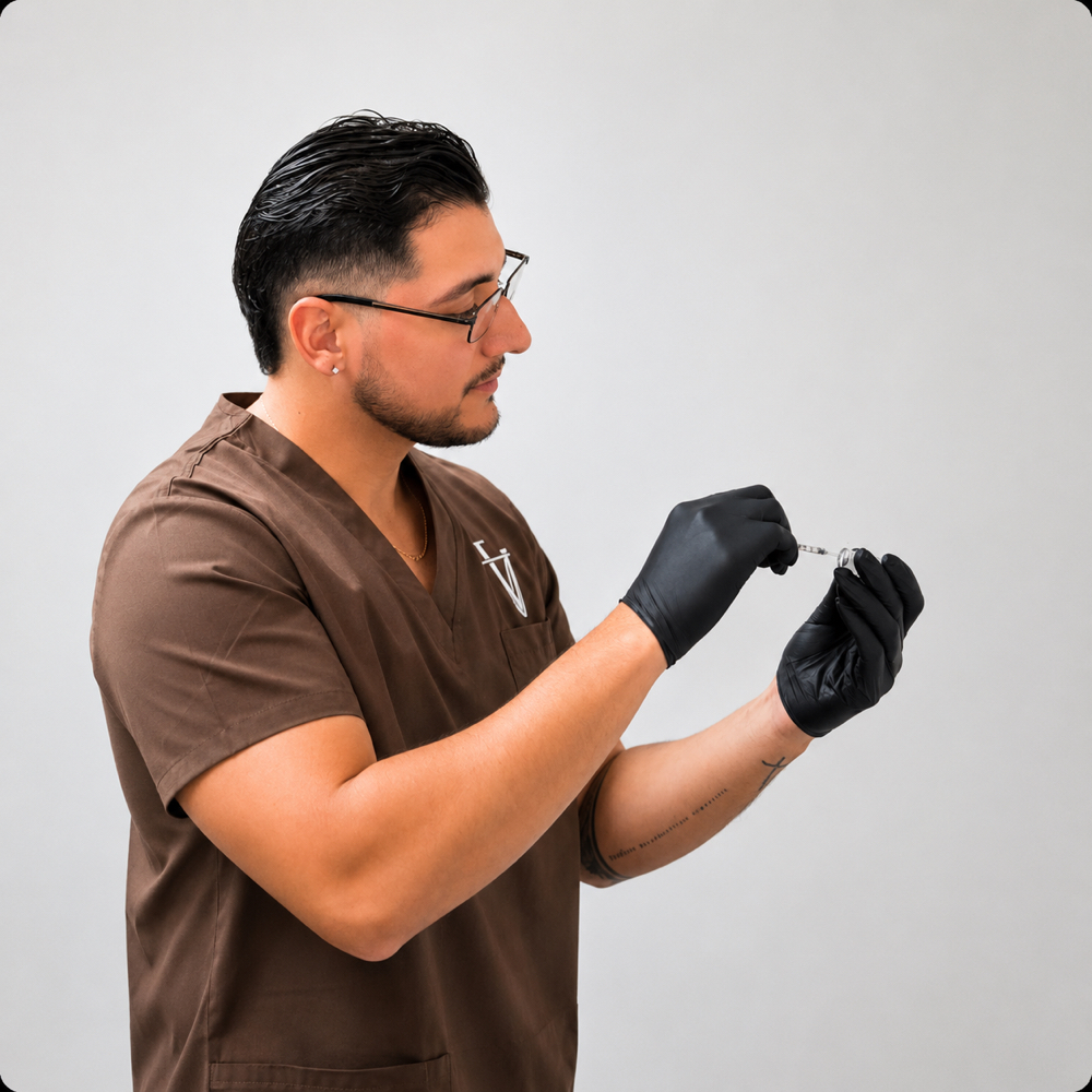 Carlos Marcano at VJESTHETIC LLC in Dallas, TX