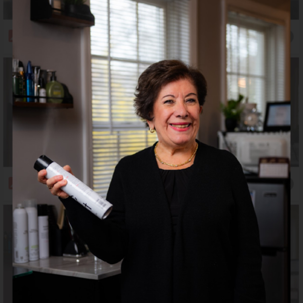 Maha Audi at Wyckoff Hair Studio in Wyckoff, NJ