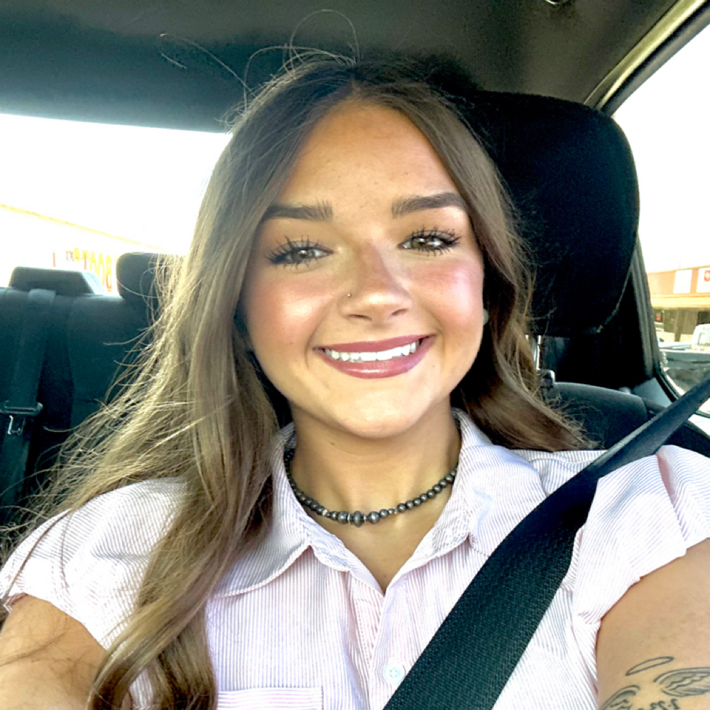 Trinity Butler at Ava’s Artistry in Forth Worth, TX