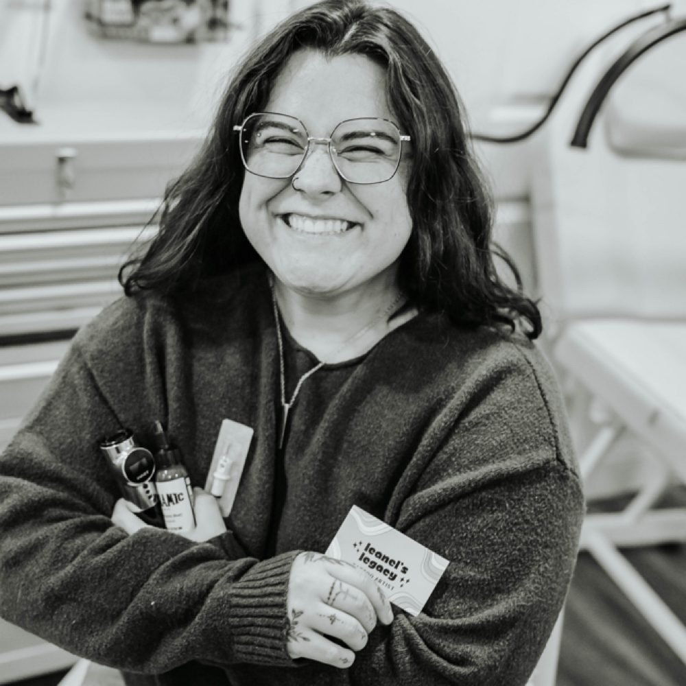 Leanel Peltier at Okie Pokie Ink in Urbana, OH