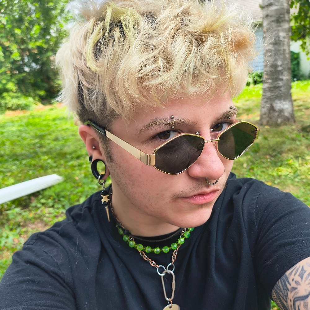 Kaz T at Amethyst & Sage Salon in Monona, WI