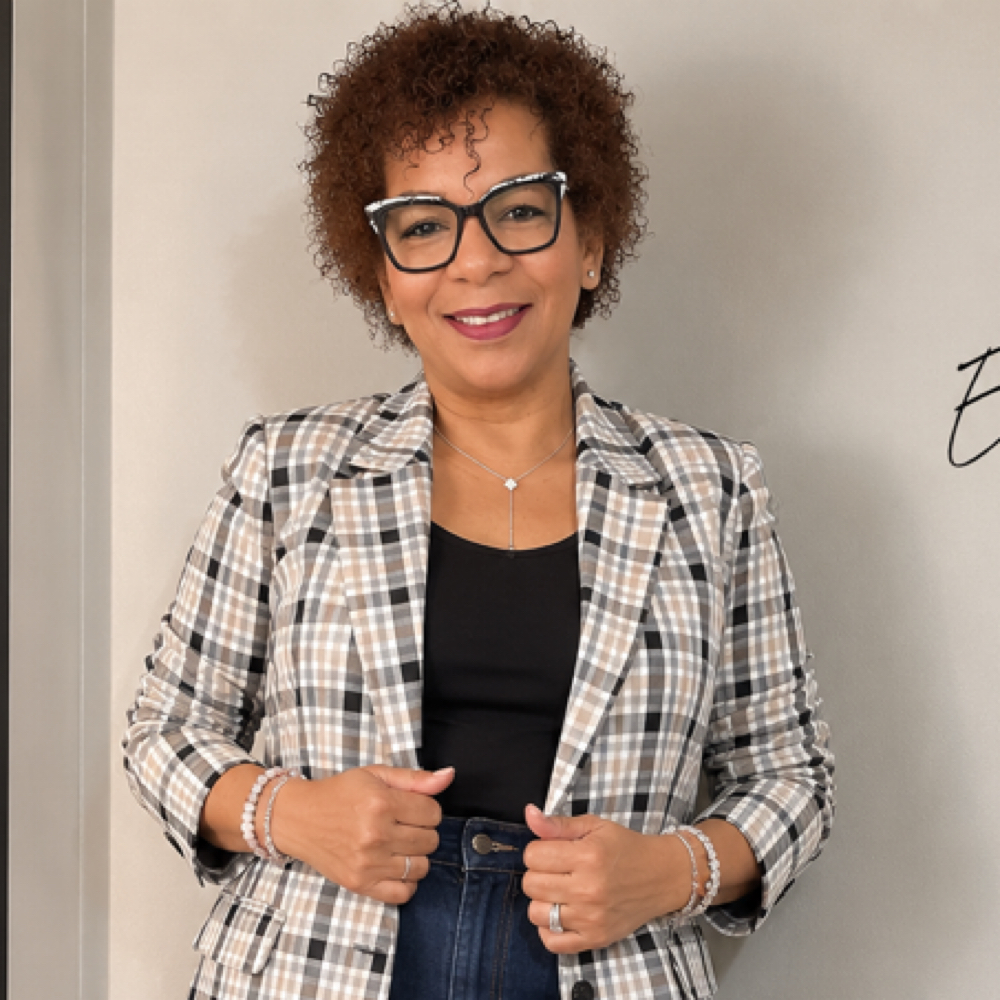 ana valenzuela at AV Curly Hair Studio in New Brunswick, NJ