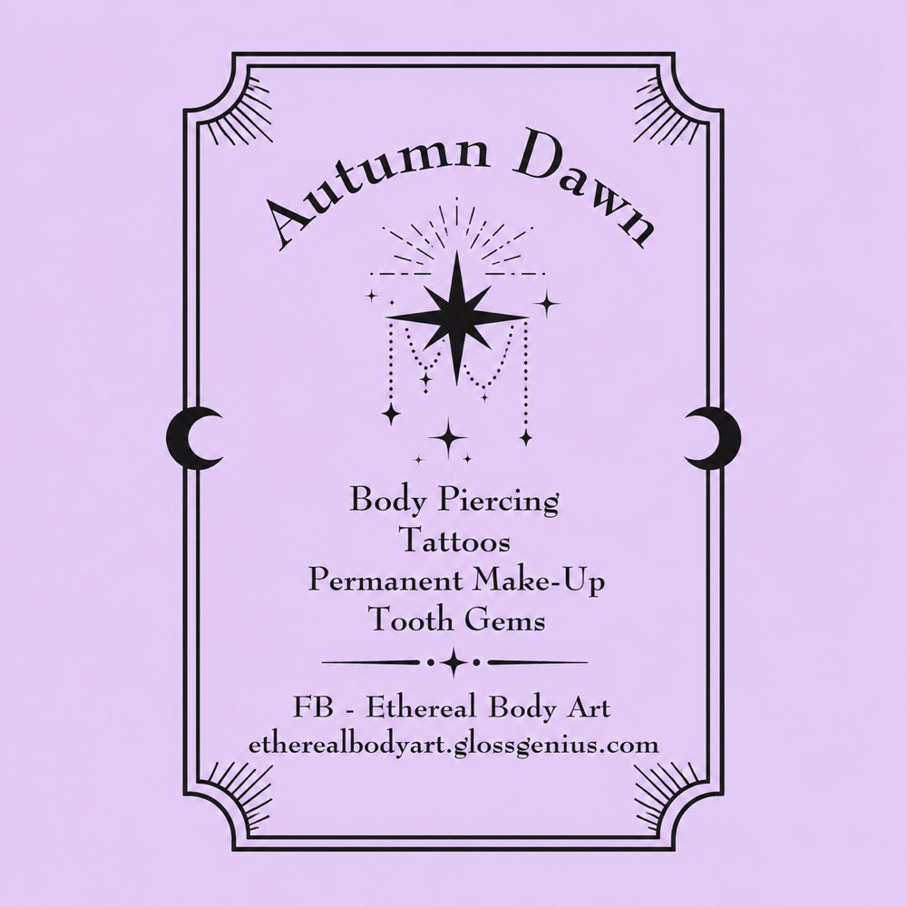Autumn Dawn at Ethereal Body Art in Baraboo, WI