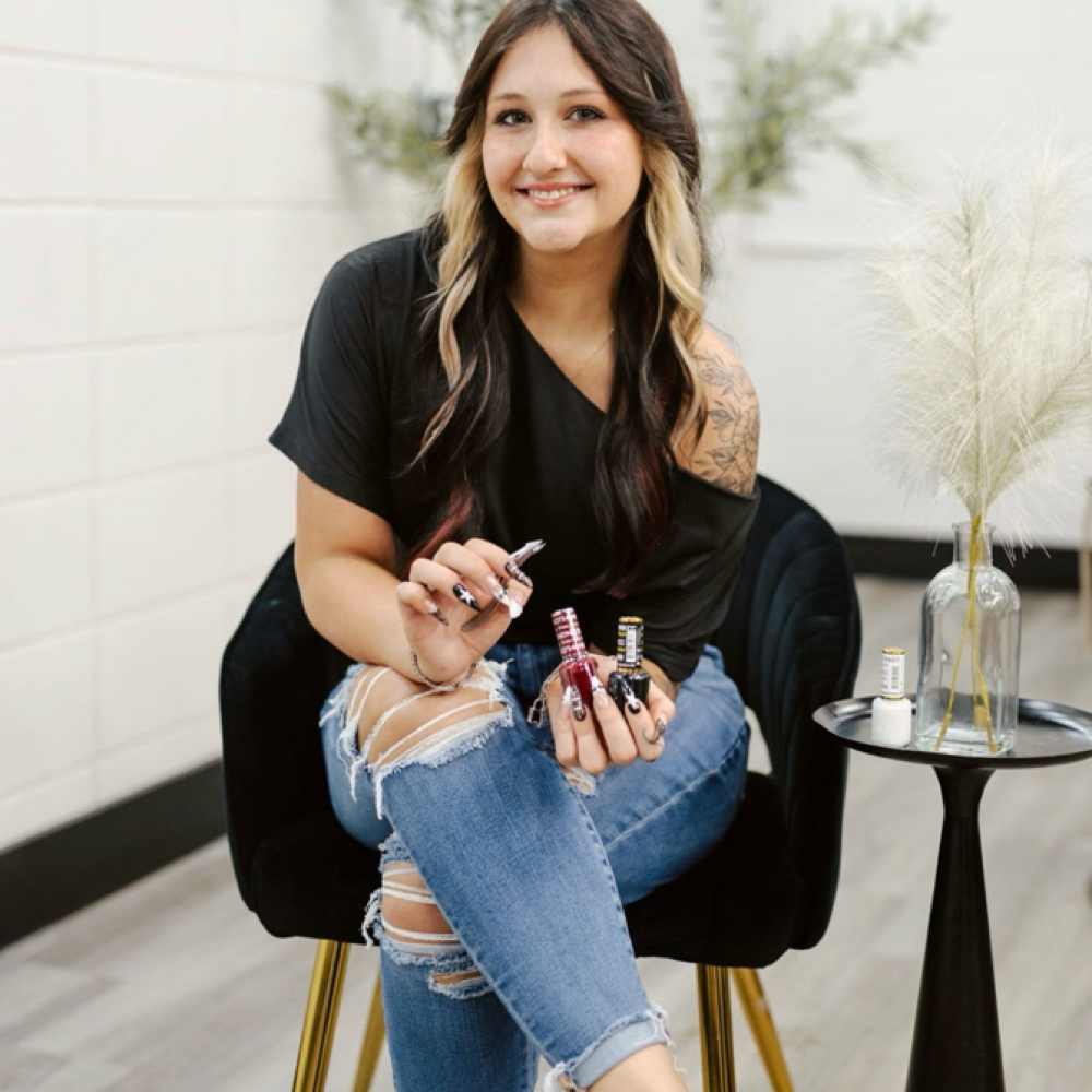 Maleya Caskey at Rooted & Co. in St. Marys, PA