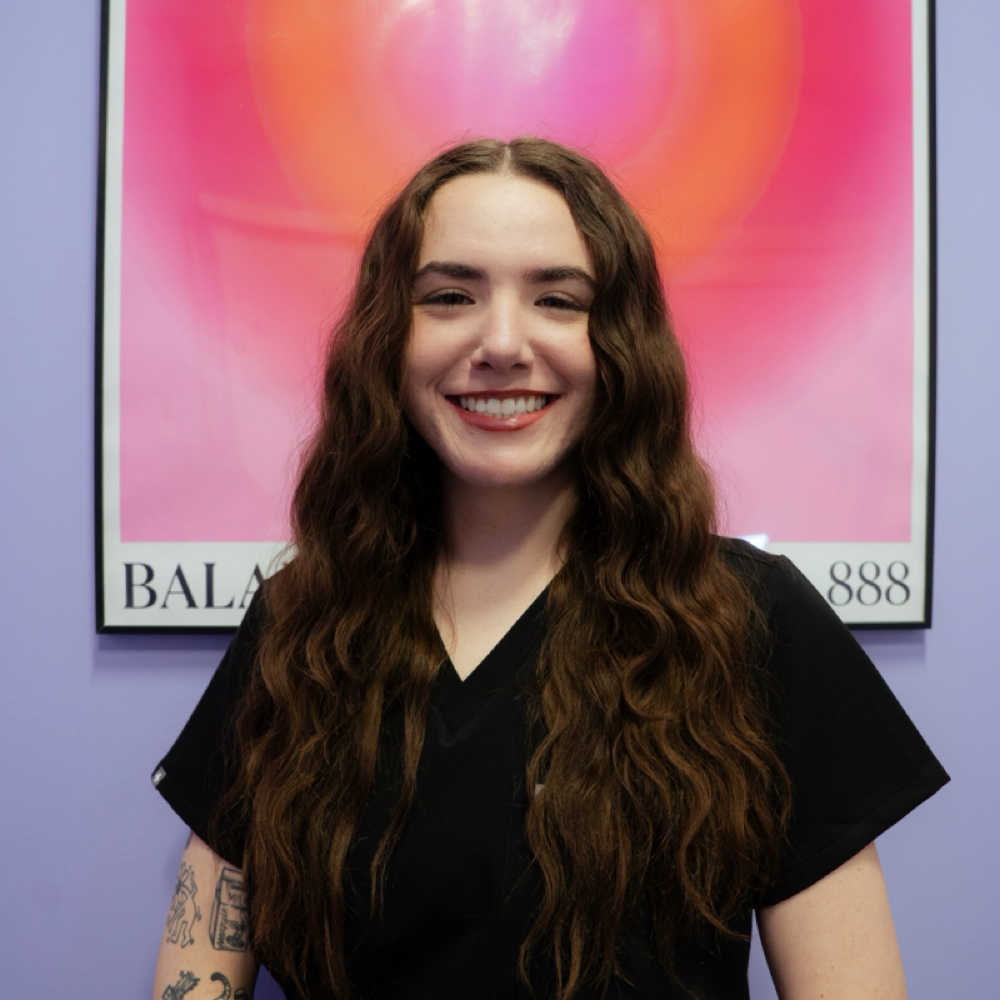 Trinity Hegele at Baldeh Beauty Bar in Columbus, OH