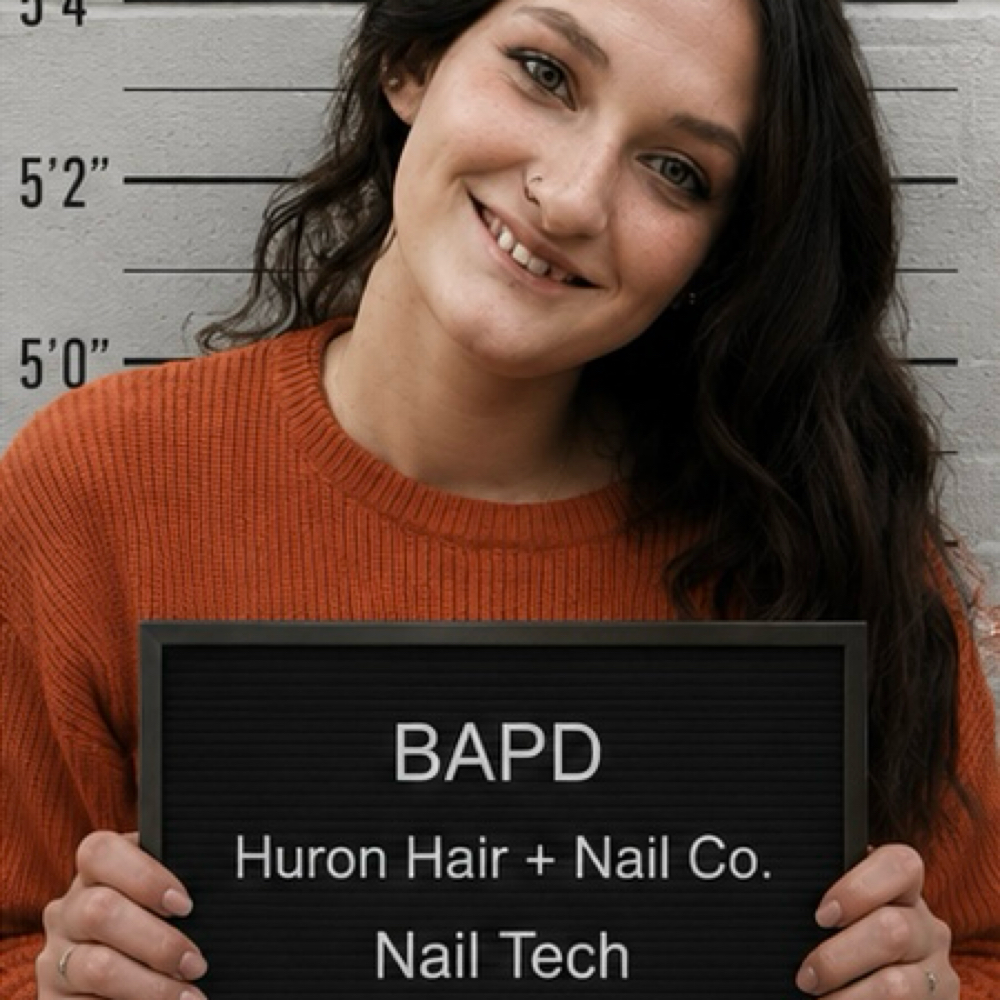 Taylor Mastaw at Huron Hair + Nail Co. in Bad Axe, MI