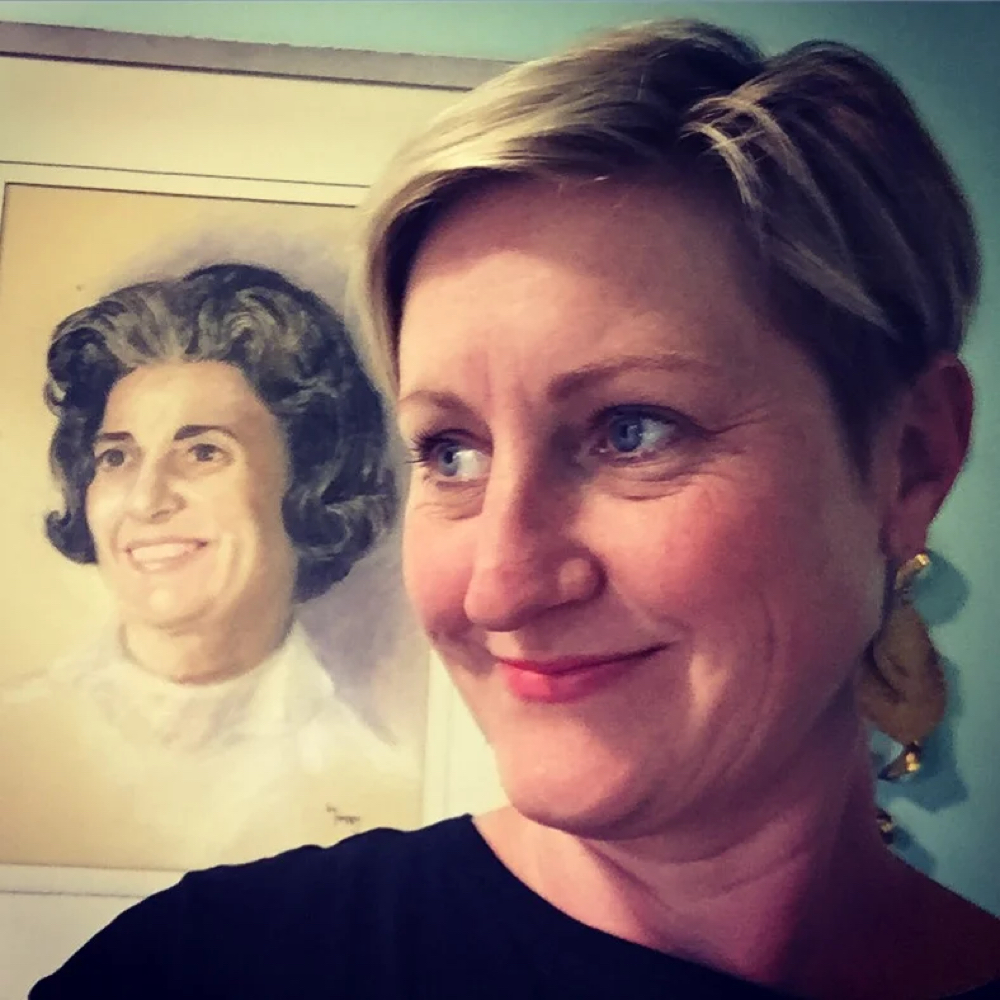 Ashley Warren at MarieMarie Salon Grant Park in Atlanta, GA
