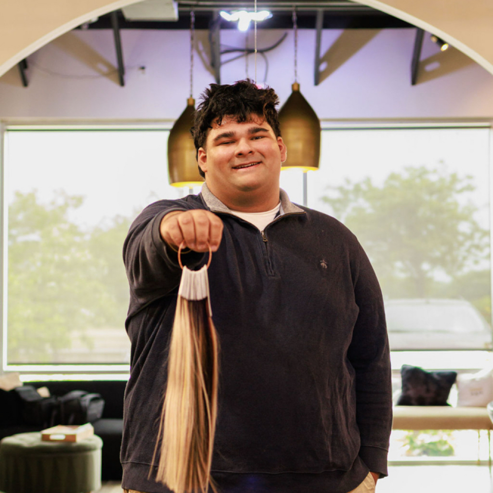 Saif Damani at The Painted Moon Salon & Boutique in Spring Hill, KS