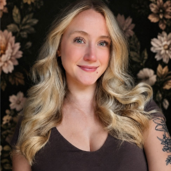 Zoe Gorka at Motive Salon in Pittsburgh, PA