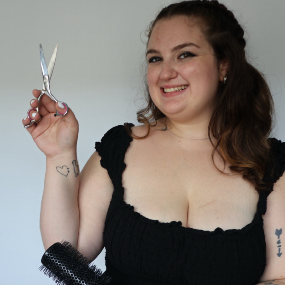 Lillian Lasner at LocalLuv Salon in Newark, DE