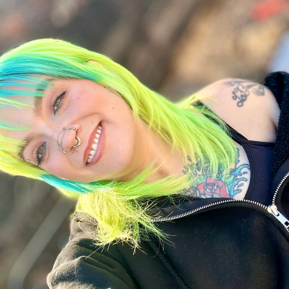 Anna Goot at Wicked Shears Hair Company in Bedford, TX